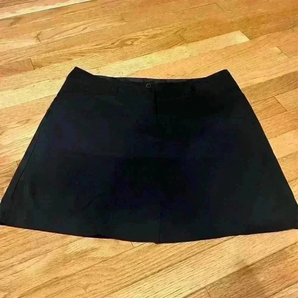 Nike Golf Women's Black Athletic Skort Size 12 Casual Stretchy